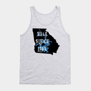 Blue Ridge Lake Over Georgia Tank Top